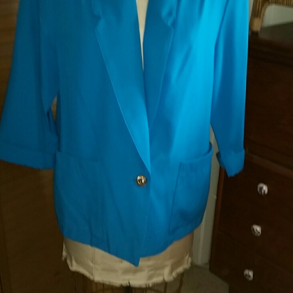 Blue blazer